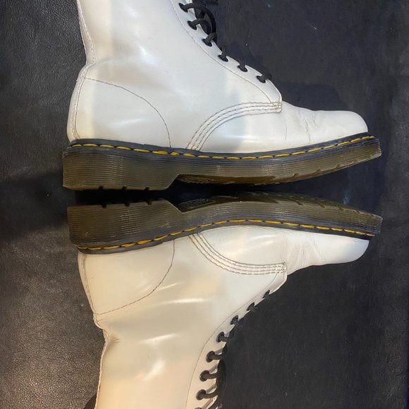 White Doc Martens - Dr. Martens 1460 - Picture 6 of 8